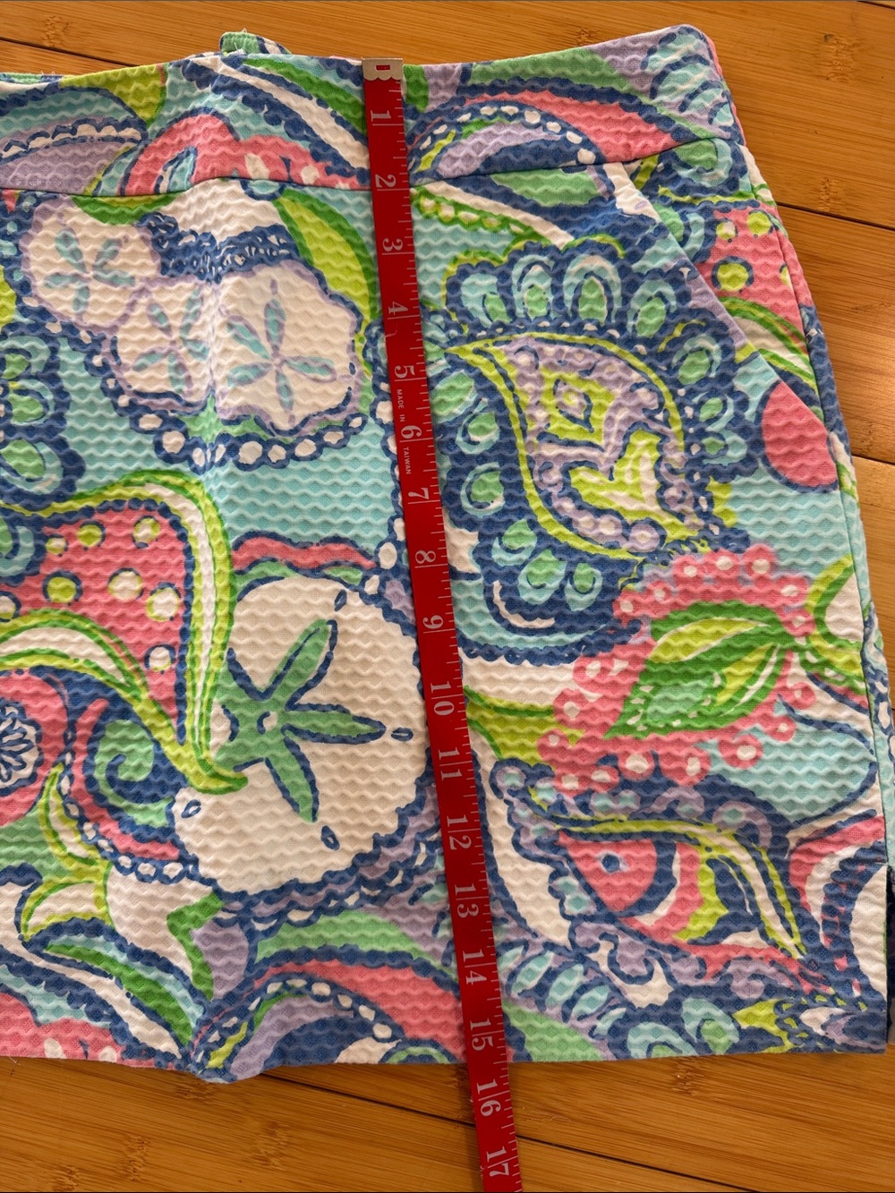 Lilly Pulitzer Colorful Paisley Mini Skort in Blue, Pink & Green - Picture 3 of 6